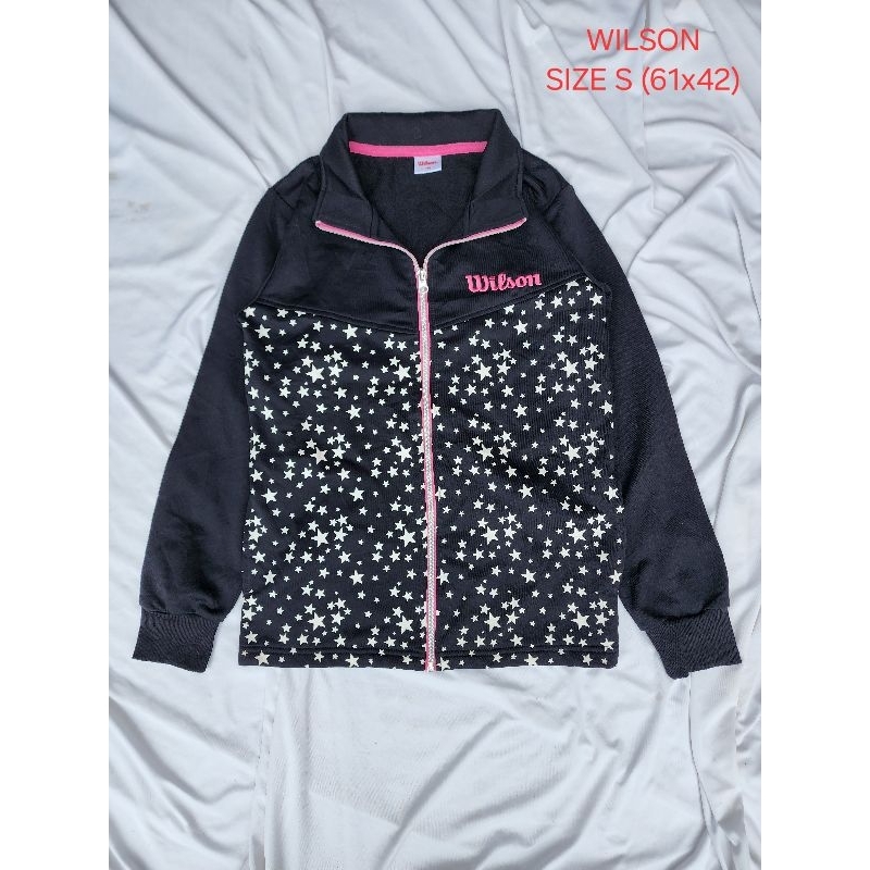 Jaket Tracktop Casual Pria Wanita Original Second Preloved Murah Viral