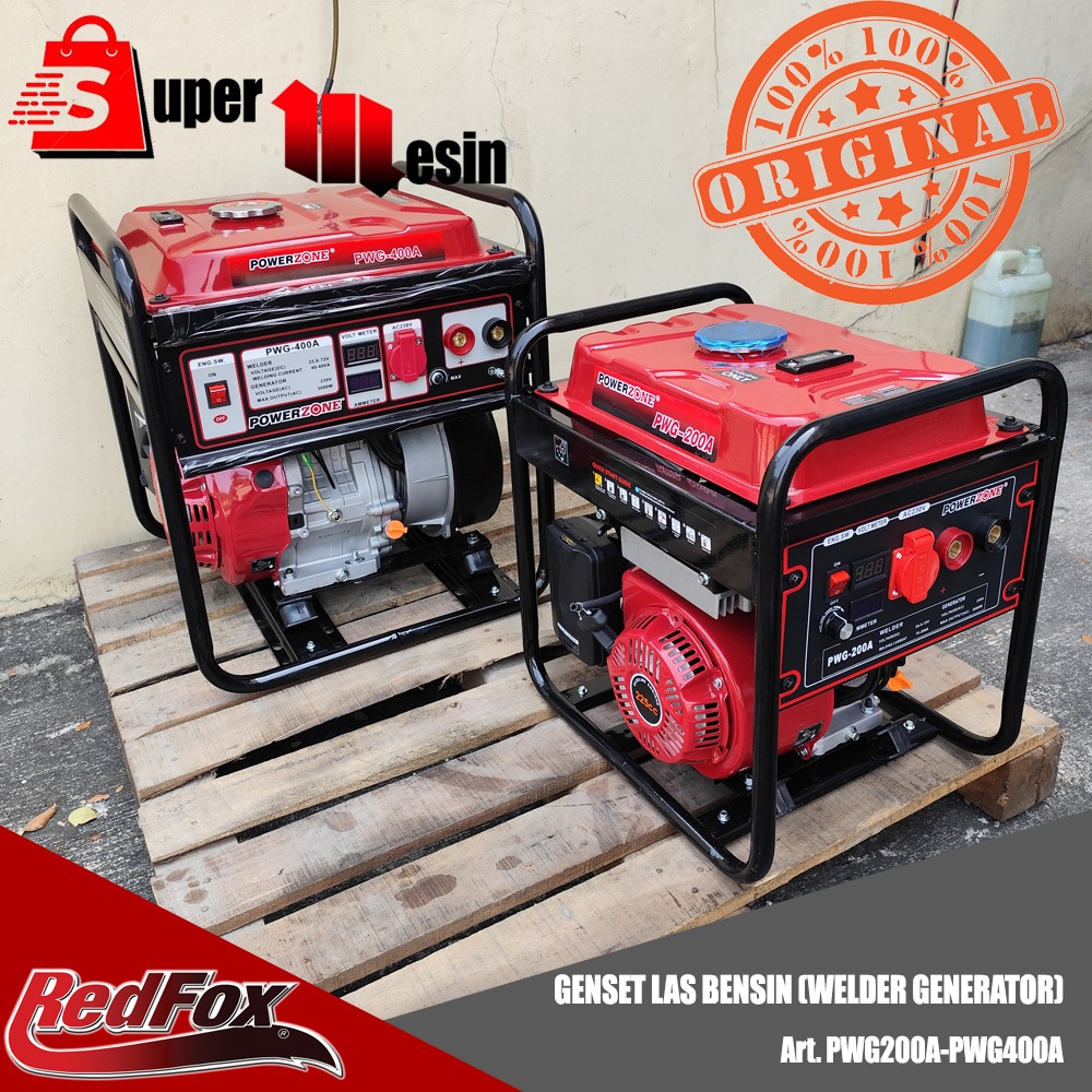 Welder Generator mesin genset bisa ngelas Genset las bensin 1 Phase