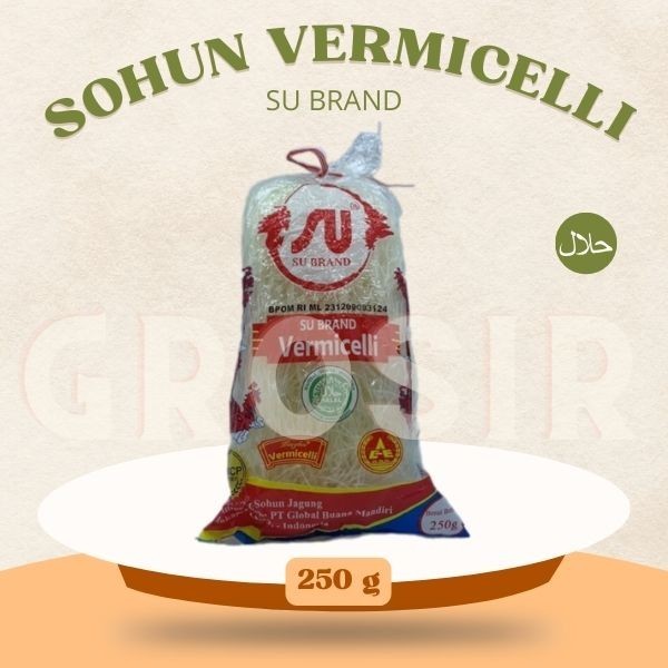 

SU Brand / Sohun Naga / Sohun Longhou Vermicelli 250Gr / Halal