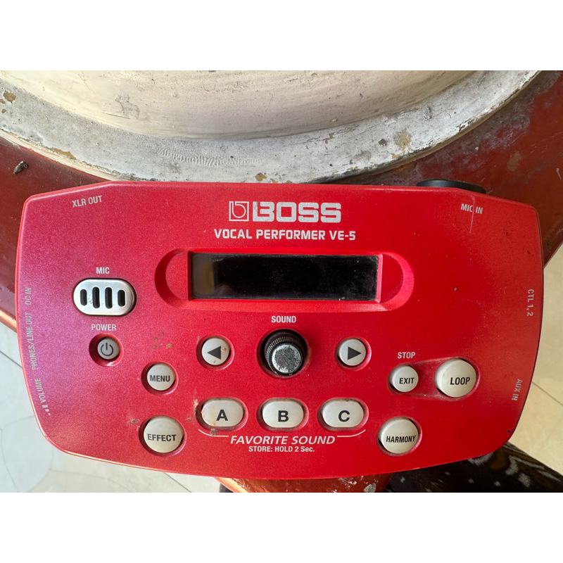 Efek Vokal Boss VE 5 Anti False Bisa Harmony Vocal Performer no Alesis Lexicon Yamaha spx