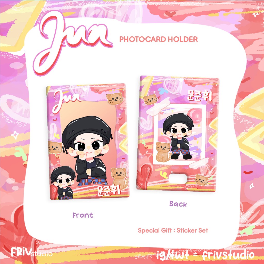 JUN SEVENTEEN PHOTOCARD HOLDER
