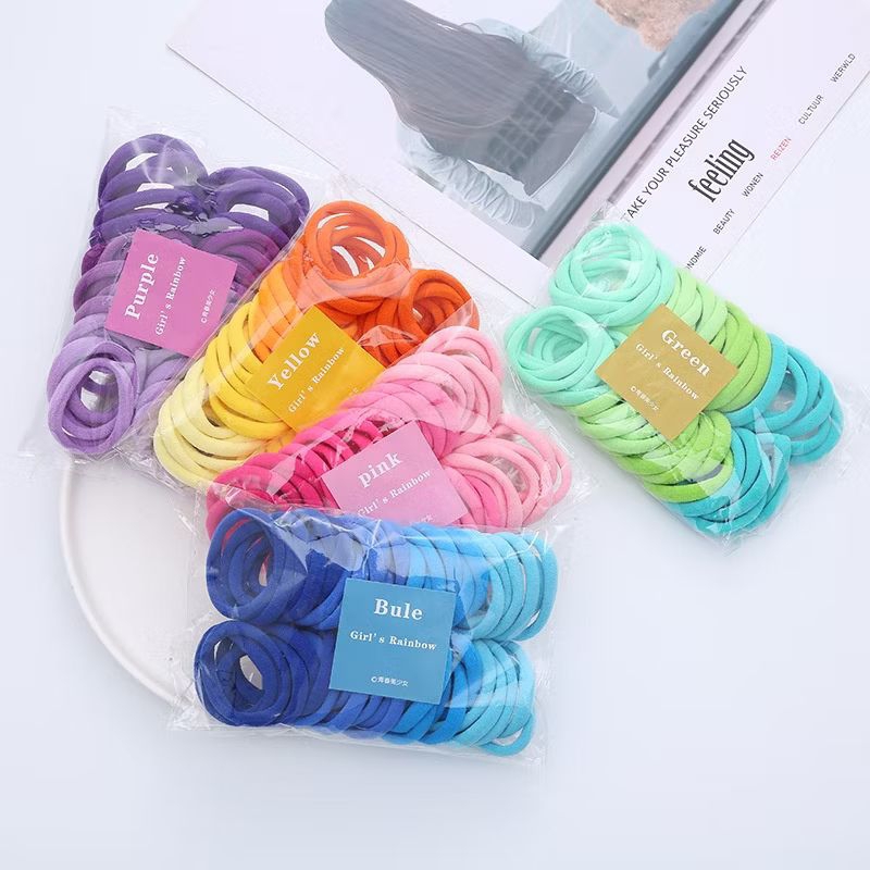 50PCS IKAT RAMBUT DONAT TOWEL RING / KUNCIR RAMBUT DONAT BESAR