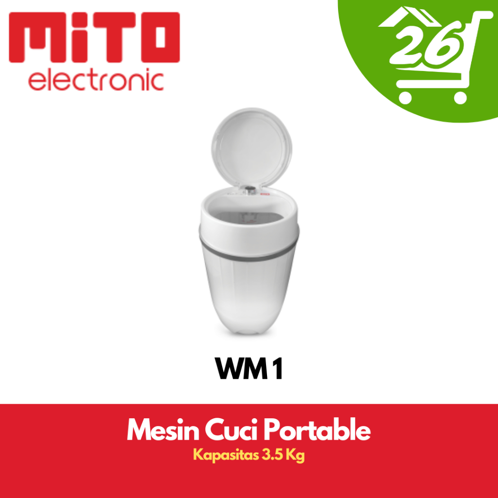 Mesin Cuci Portable Mini Mito WM1