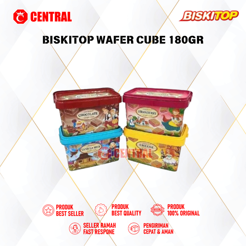 

Biskitop wafer cube 180gr