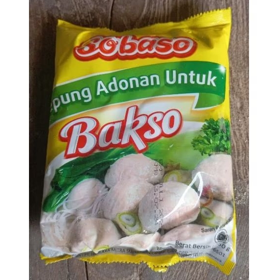 

sobaso tepung adonan bakso komplit 250gr