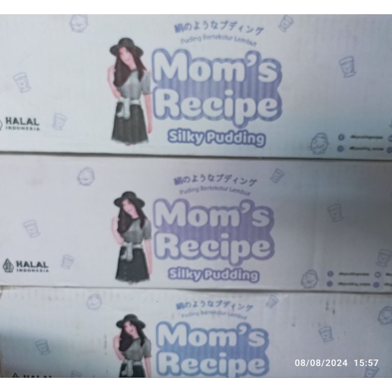 

Silky pudding coklat 155 gr perdus isi 12 box
