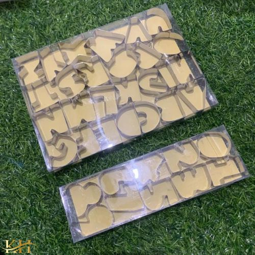 ✔️SALE Cetakan Wortel Stainlees / Cetakan Wortel Angka Dan Huruf /  Cetakan huruf angka stainless tu