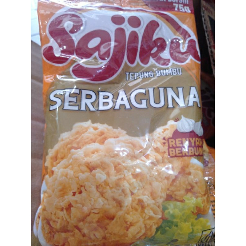 

Tepung bumbu sajiku serbaguna guna 75 gram