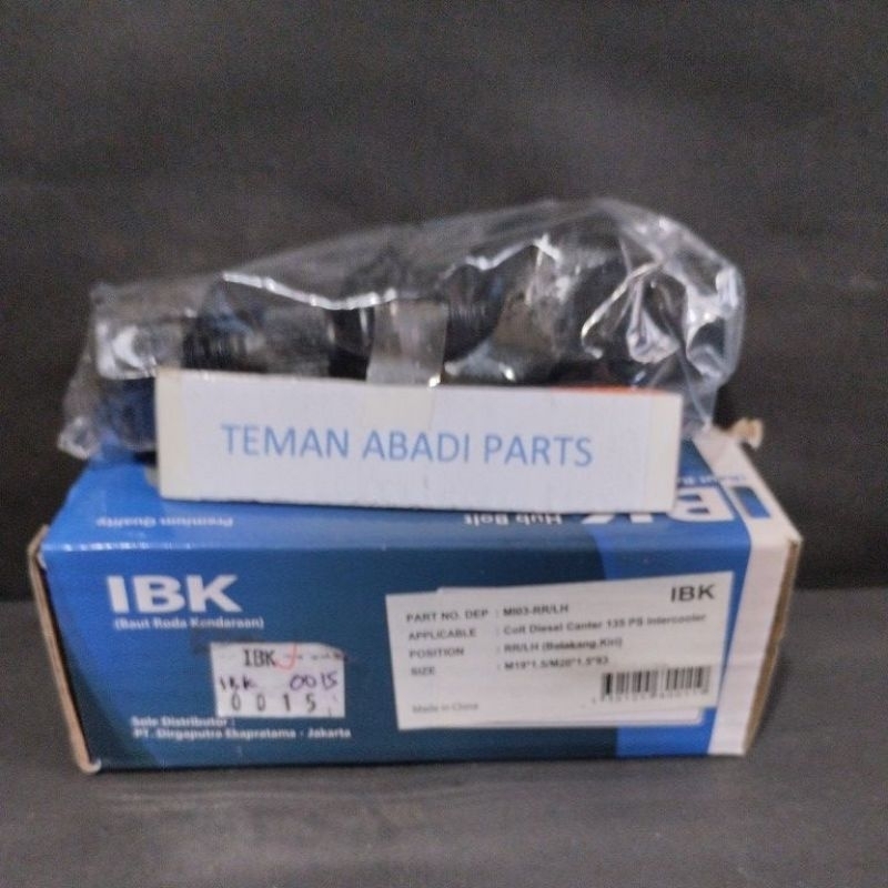 BAUT RODA  BELAKANG MITSUBISHI CANTER PS125 KIRI IBK MI03-RR/LH #IBK 0015