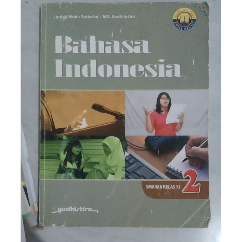 

buku paket bahasa indonesia kelas 11 SMA Erlangga