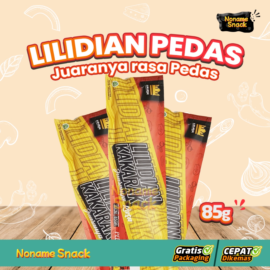 

NoName Snack - Lidi Lidian Super Pedas Mie Lidi Pedes Super Panjang 30cm - 100 gr