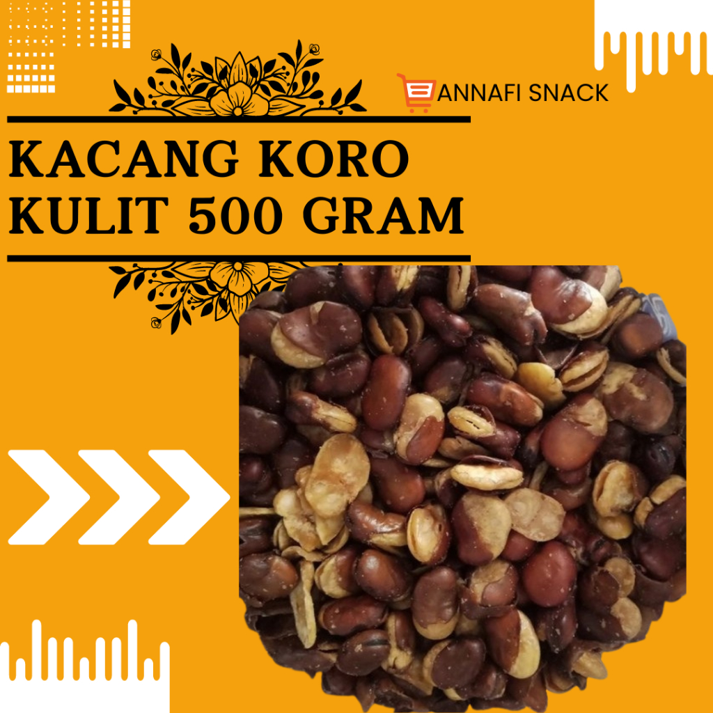 

KACANG KORO KULIT 500 GRAM