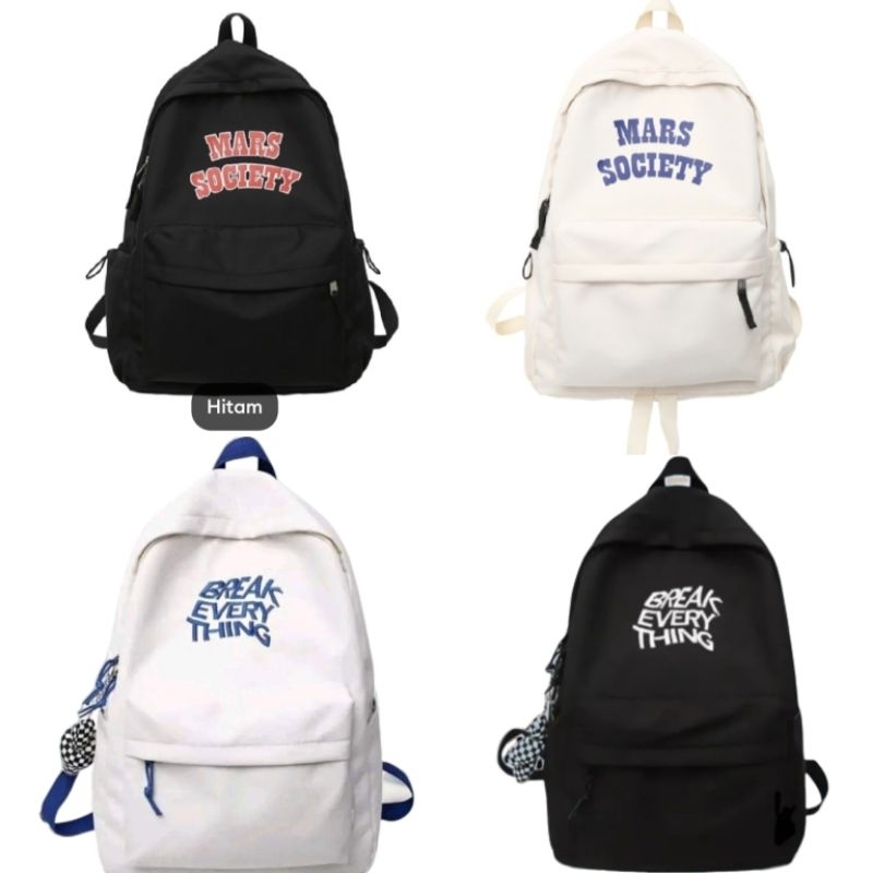 Tas Ransel Backpack Pria Tas Gendong Punggung Keren Kece Cowok Sekolah Distro Dewasa Remaja 2026 Bag
