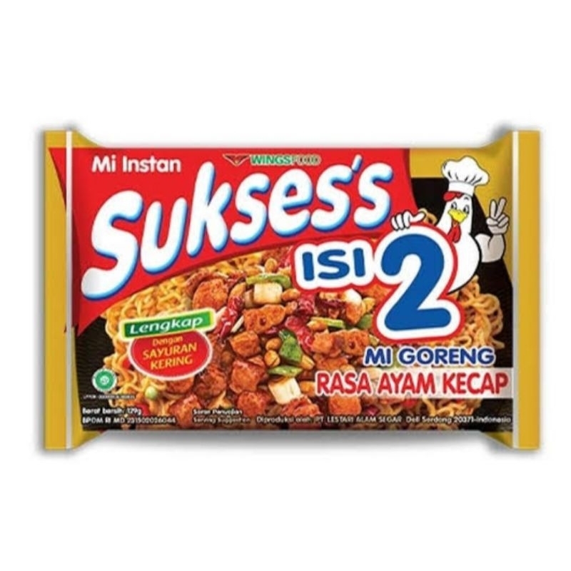 

Mie Sukses's Isi 2 Dengan Rasa Bervariasi