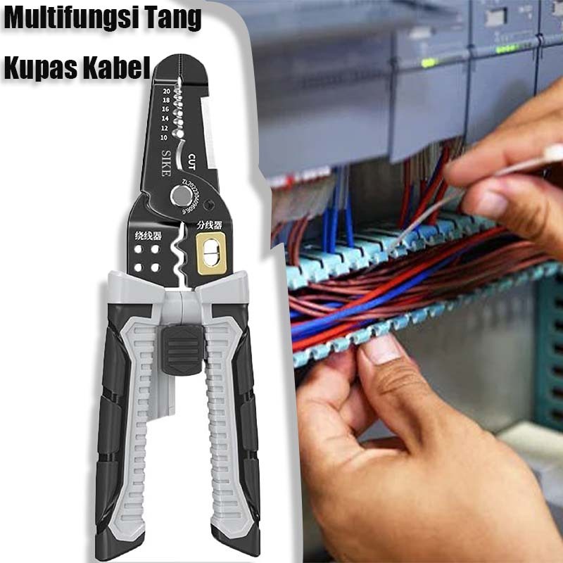 Tang Tukang Listrik Tang Pemotong Kabel Alat Pengupas Kabel Tembaga Tang Penjepit Skun Kabel