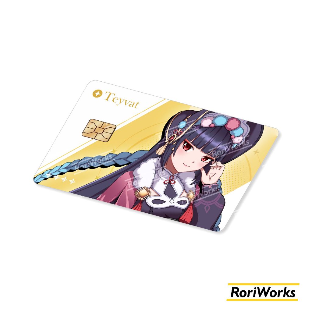 

Stiker Kartu - Yun Jin | Genshin Impact | Garskin Debit Kredit Emoney Flazz