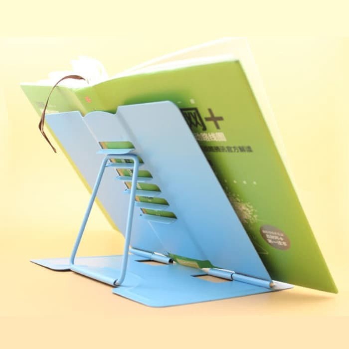 

TERBAIK Alat Bantu Jepit Halaman Buku Majalah Berdiri Reading Book Holder Jerapah Hitam