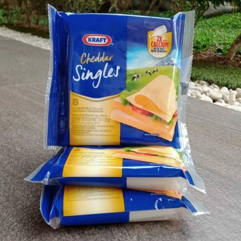 

keju Kraft singles isi 8pcs