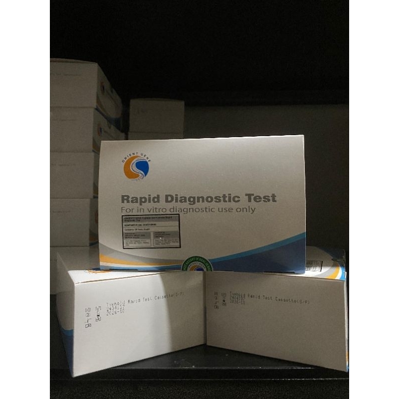 Typhoid Rapid Test Cassette/alat Test Typhoid  Cassette