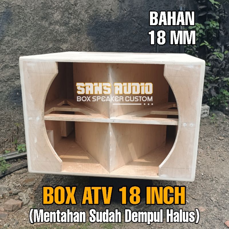 Box speaker atv 18 inch
