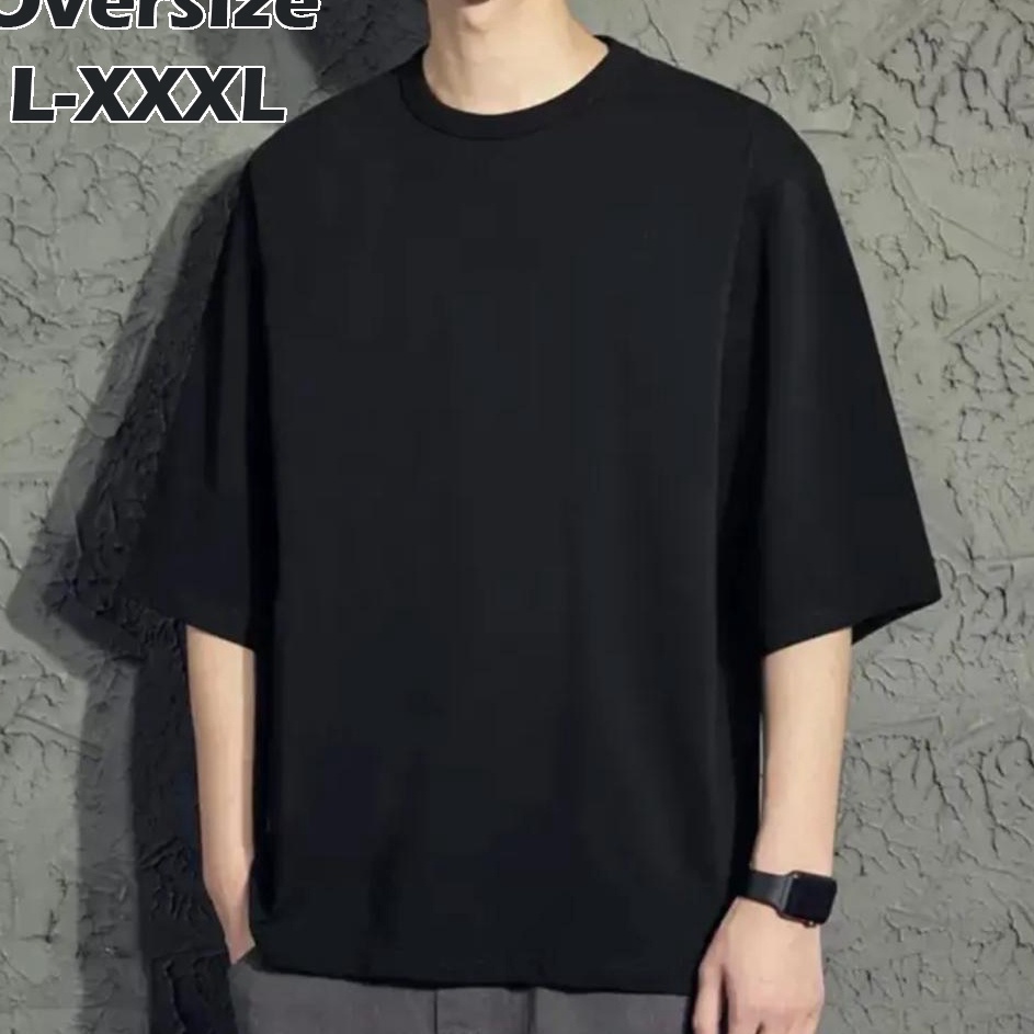 Pilihan Mokokomo  Kaos Polos Vision Baju Oversize Pria Baju Polos Pria