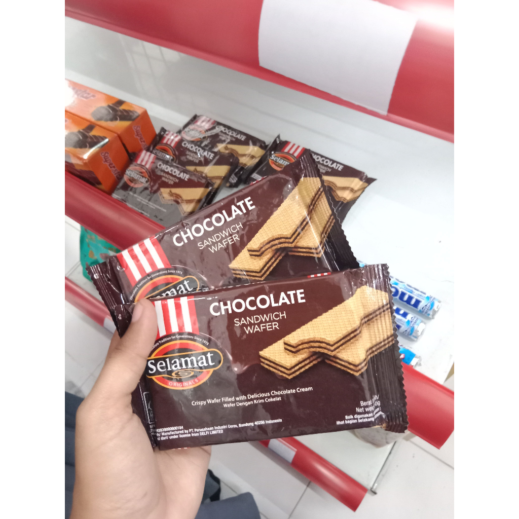 

SELAMAT WAFER CHOCOLATE SANDWICH 45g