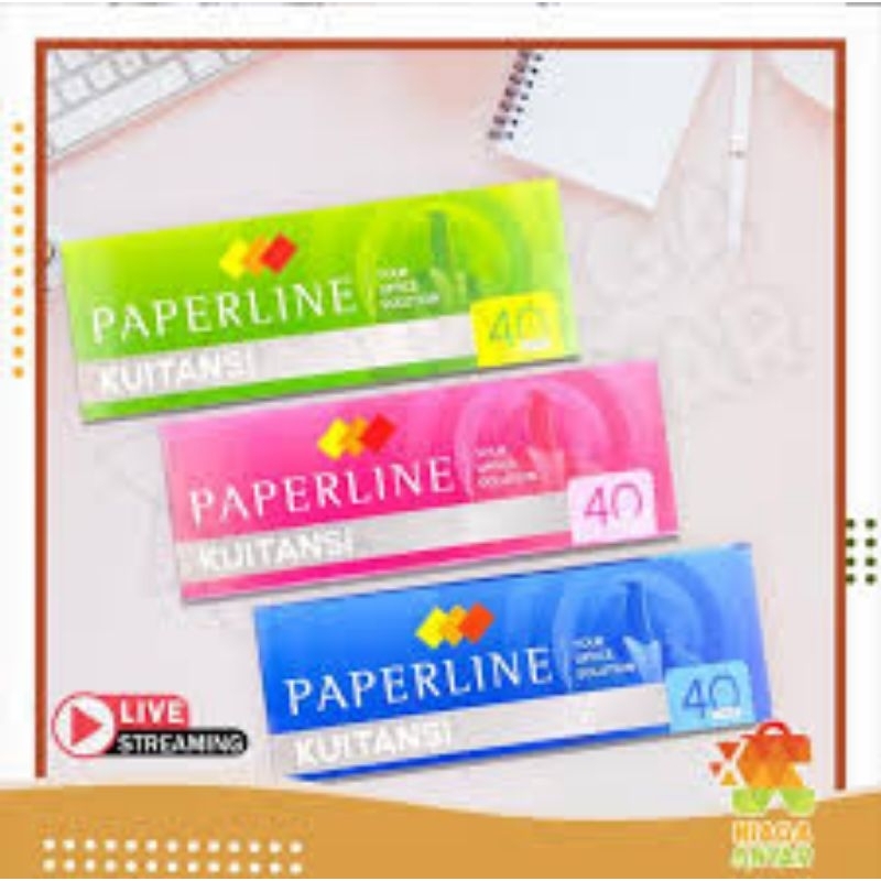 

kuitansi, kwitansi paperline sidu kecil 40 lmbr