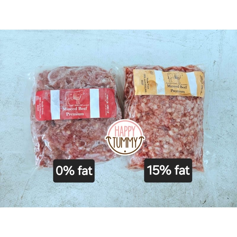 

Daging cincang 0% fat / 15% fat minced beef import AUS 1kg