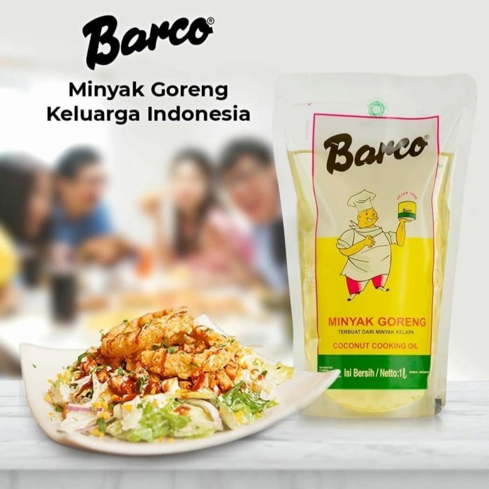 

BARCO MINYAK GOREN KELAPA 1 LITER ASLI DAN ORIGINAL