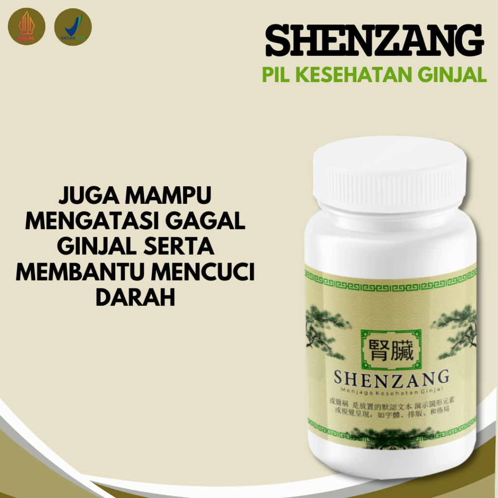 SHENZANG Obat Batu Ginjal Kencing Batu Infeksi Saluran Kemih Herbal Ginjal Kencing Tidak Tuntas Obat
