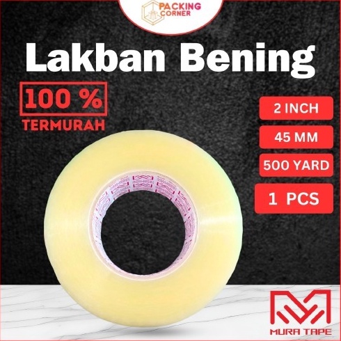 

Order Lakban Bening 2 Inch 5 Yard 45mm 48mm 2 5Y Tape Plakban Isolasi