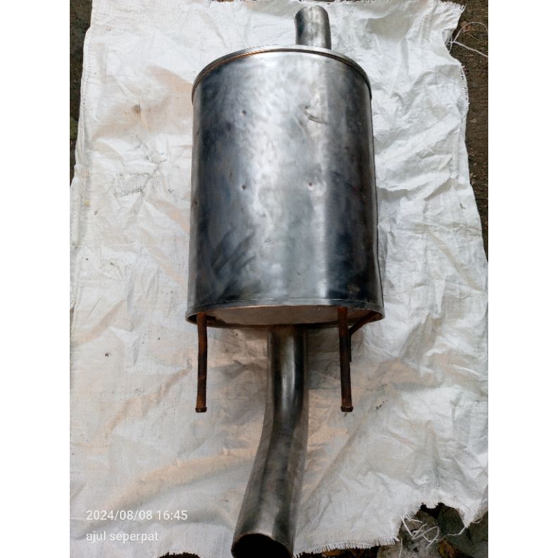 muffler tabung knalpot setandar mobil toyota fortuner  kode  TOYOTA 10L16 STA 100% orjinal