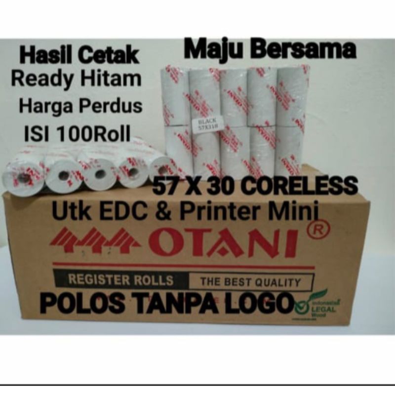 

Kertas Thermal Edc 57x31 Perdus Merk Otani