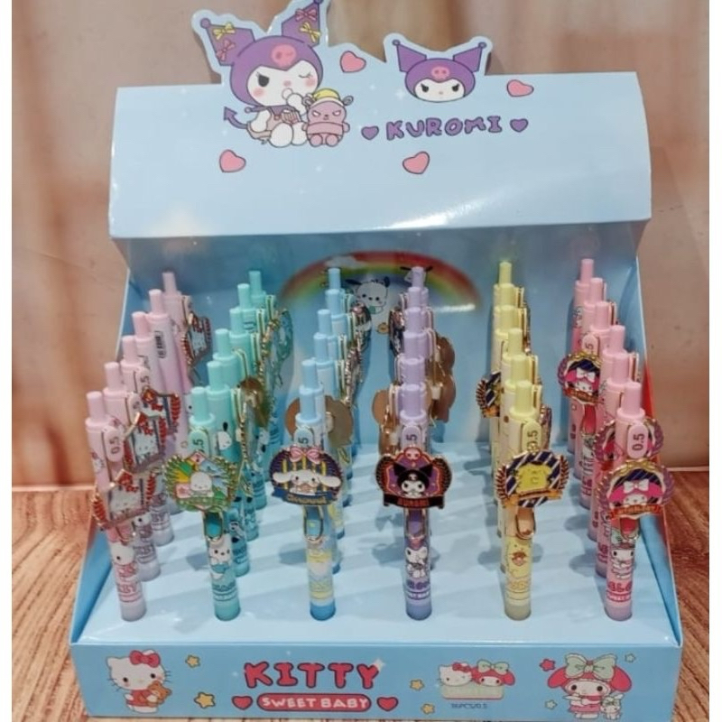

[COD] 1pcs Pen besi motif Sanrio Terbaru