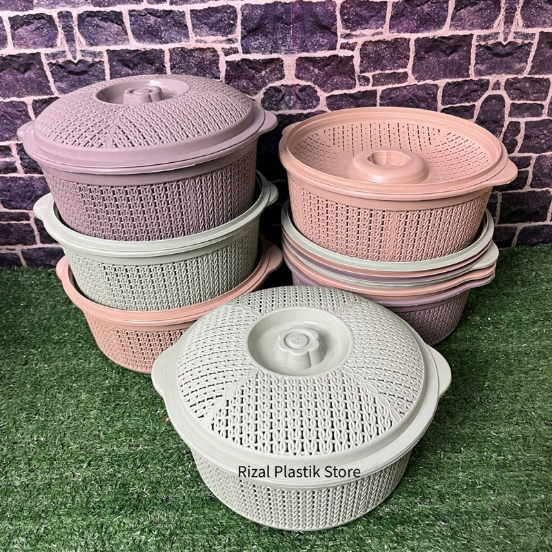 (6PCS) WAKUL JATI 10 & 12 | SANGKU TUTUP | SANGKU PRASMANAN | SANGKU HAJATAN MURAH | SANGKU TEBAL | 