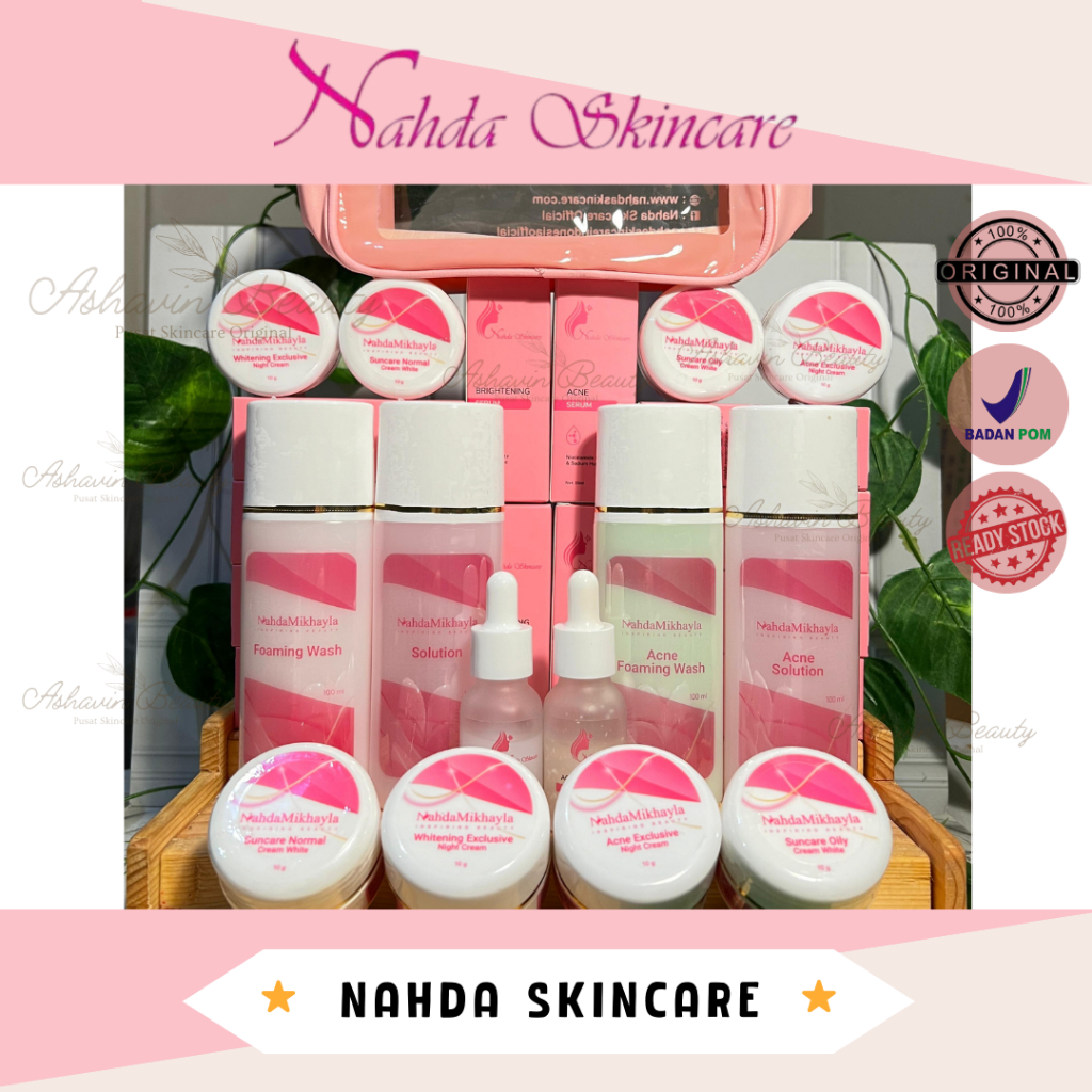Nahda SKINCARE Nahda Mikhayla paket skincare Nahda  ecer grosir Nahda terbaru original termurah