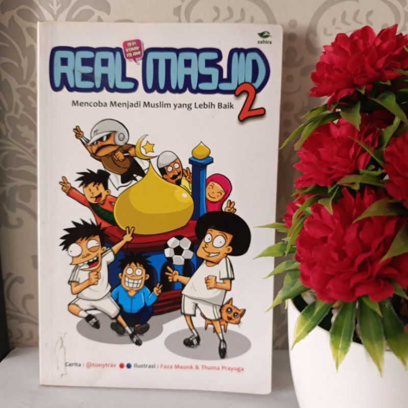 ORIGINAL BUKU - SERI KOMIK ISLAM REAL MASJID 2,mencoba menjadi muslim yang lebih baik