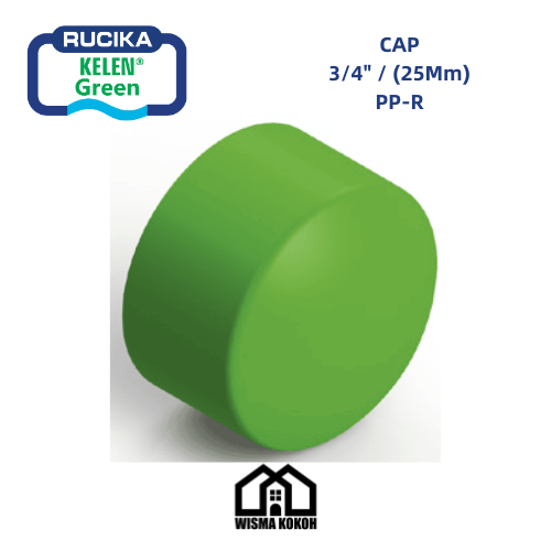 RUCIKA (KELEN GREEN) CAP / DOP PPR 3/4" (25Mm)