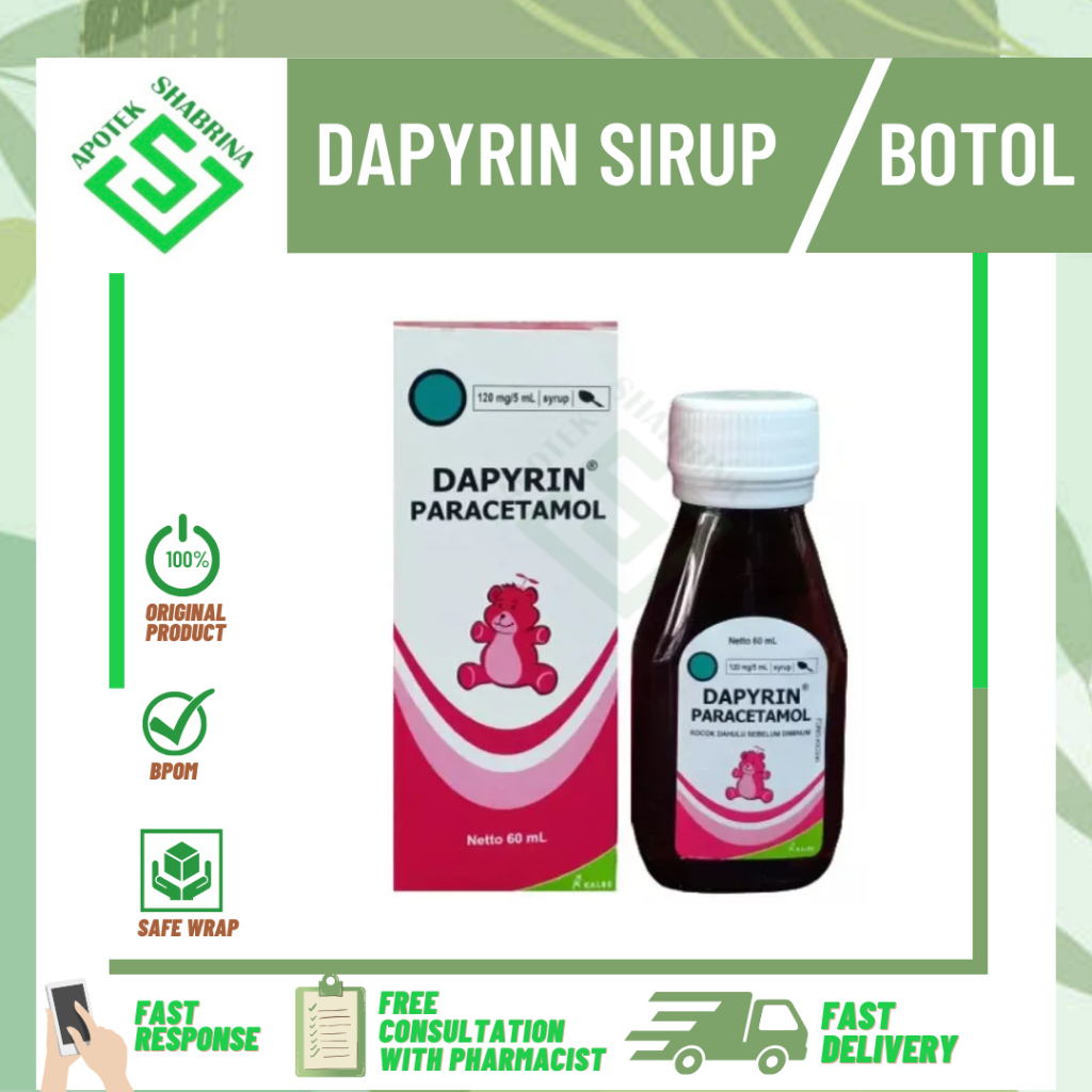 DAPYRIN SIRUP / OBAT DEMAM