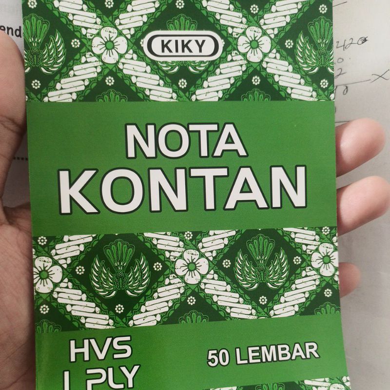 

Nota Kontan Kiky 50 Lembar 1ply