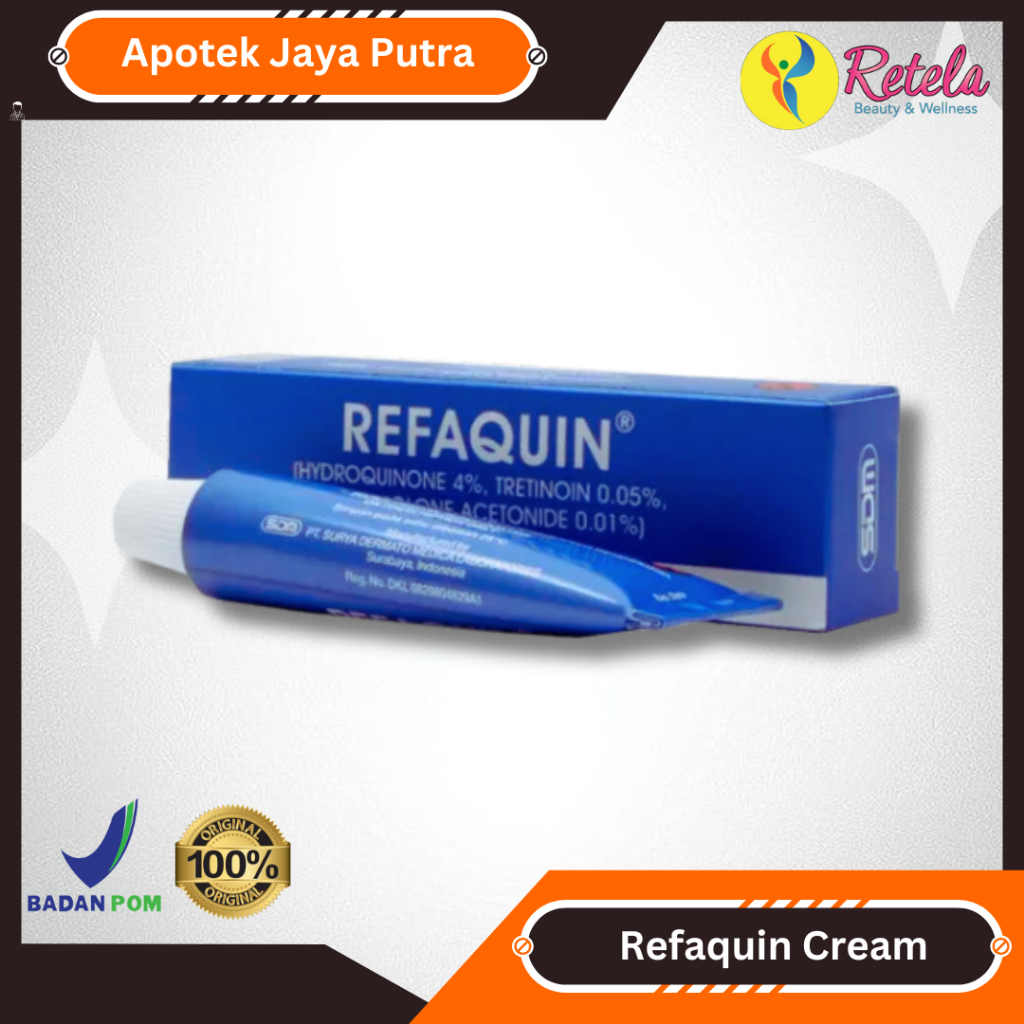 Refaquin Cream Tube 15gr 1X1`s