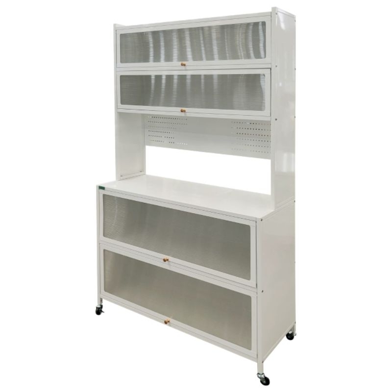 Lemari Sayur Rak Dapur Plat Besi Import K10S