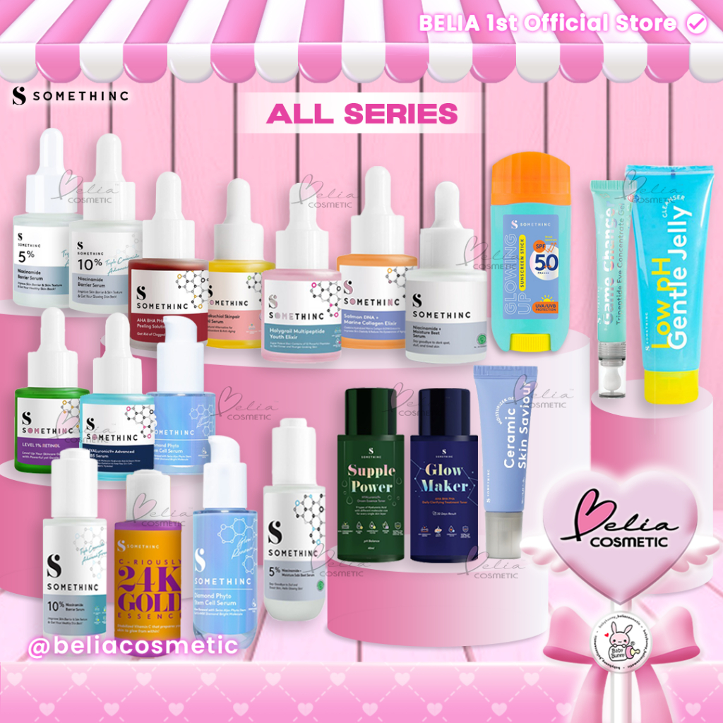 ❤ BELIA ❤ SOMETHINC Serum Niacinamide | DNA Salmon | AHA BHA | Retinol | Hyaluronic | Bakuchiol