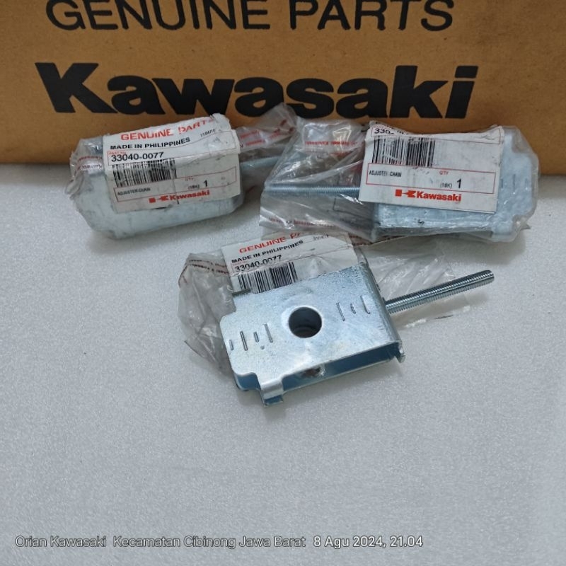 Anting dalam stelan rantai rante kawasaki athlete facelift original