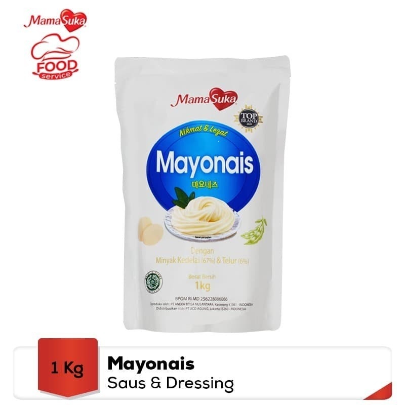 

Mamasuka Mayonais 1kg - Mayonais