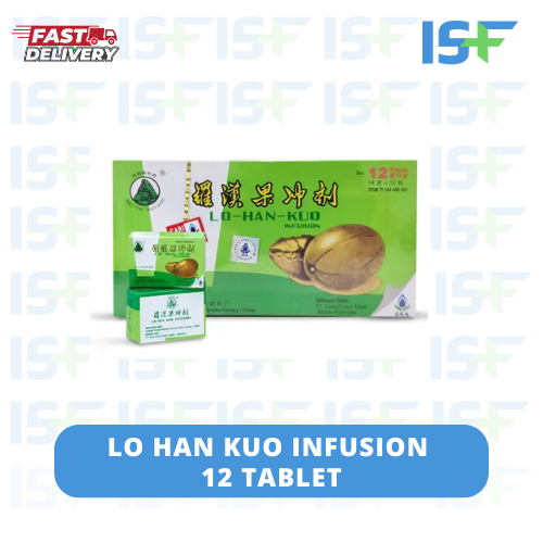 

⭐ISF⭐Lo Han Kuo Infusion / Lo Han Kuo Infusion Lohankuo lou Teh Gunung Ko Lohanko Louhankuo Louhanko Minuman Pereda Sakit Tenggorokan