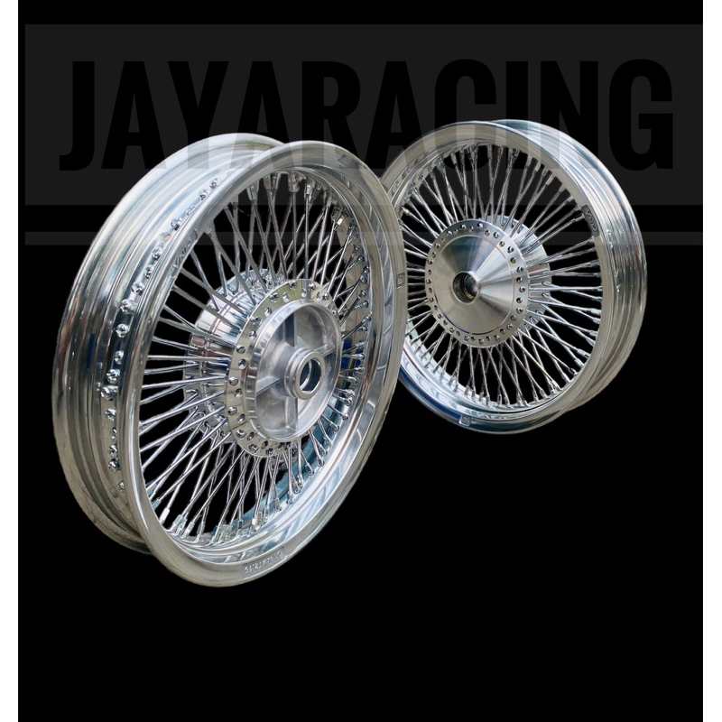 Velg VND Chrome Jari Jari seribu Classic ring 14 Grand Supra lama C70 Win RC100