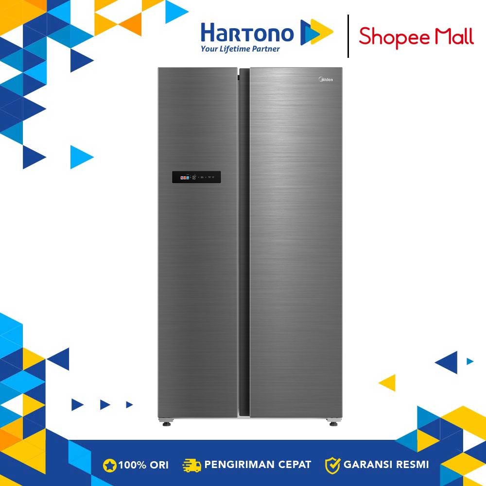 Midea Kulkas Side By Side Refrigerator MDRS791MYE45ID