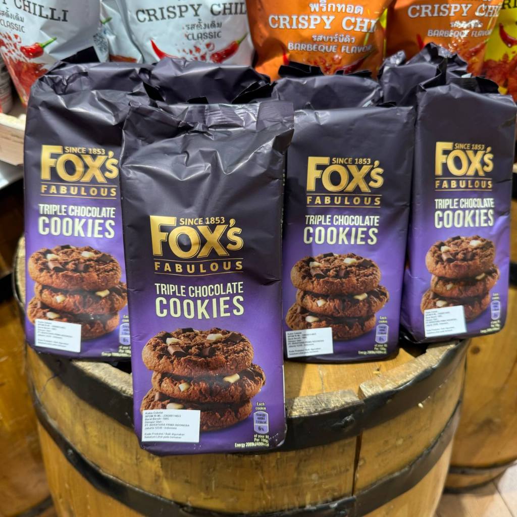 

Fox's Fabulous Triple Chocolate Cookies Kukis Cokelat