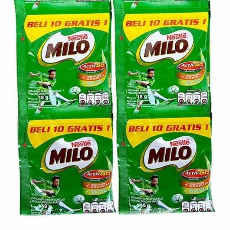 

Milo Active Go Renceng Isi 11 pcs